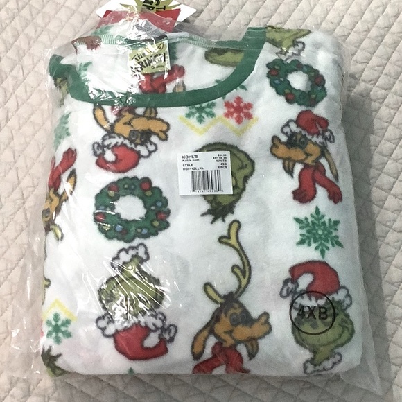 The Grinch - Jammies For Your Families - 4XB - New! - Picture 3 of 5